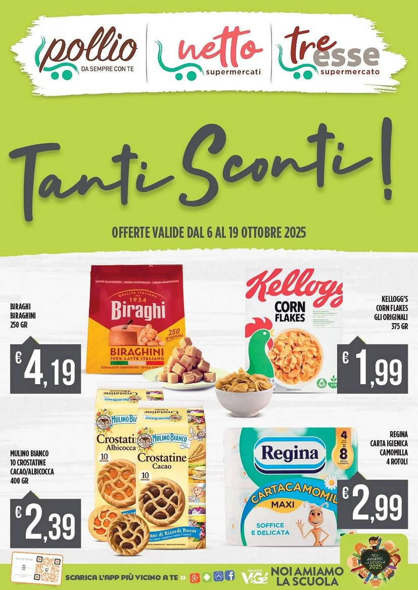 Volantino Supermercato Pollio da 6 ottobre a 19 ottobre di 2025 - Pagina del volantino 1