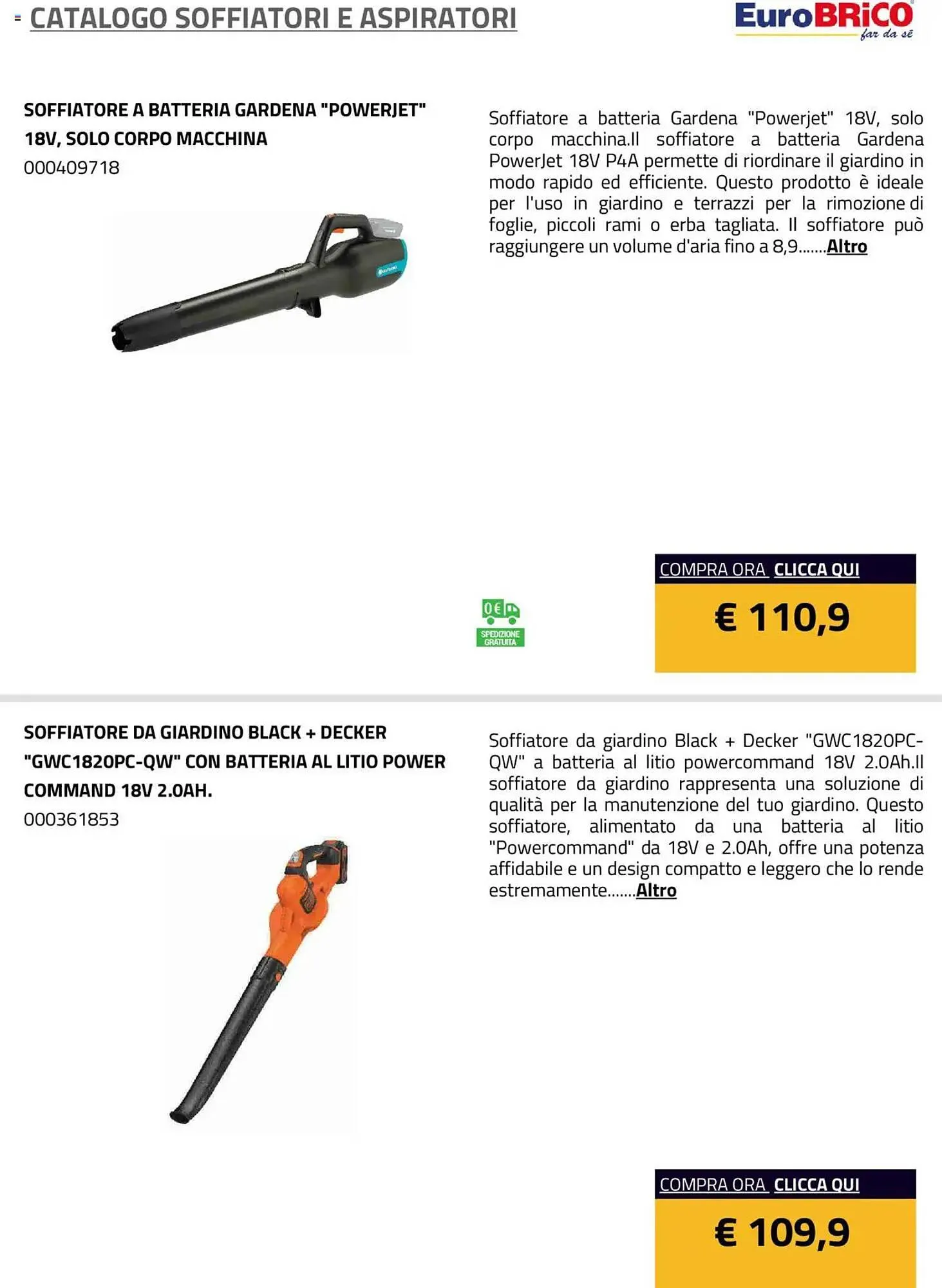 Volantino Eurobrico da 23 luglio a 31 dicembre di 2025 - Pagina del volantino 8