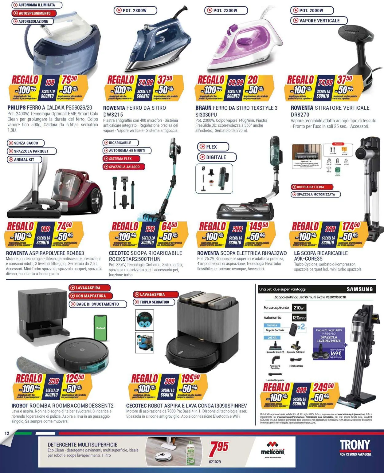 Trony - Palermo Volantino attuale da 3 luglio a 30 luglio di 2025 - Pagina del volantino 12