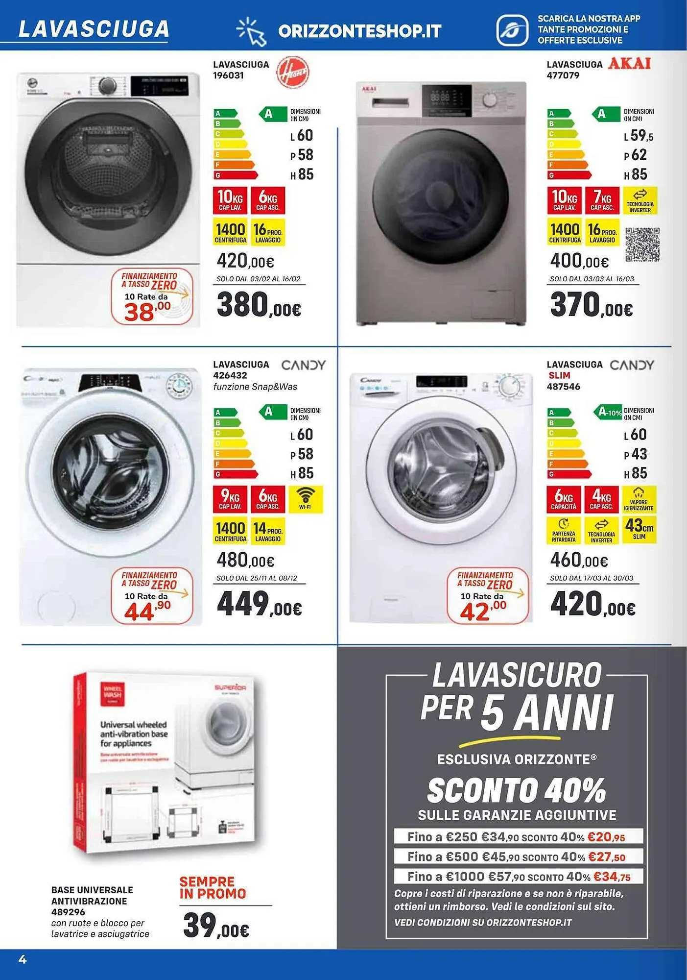 Volantino Orizzonte da 11 febbraio a 30 aprile di 2025 - Pagina del volantino 4