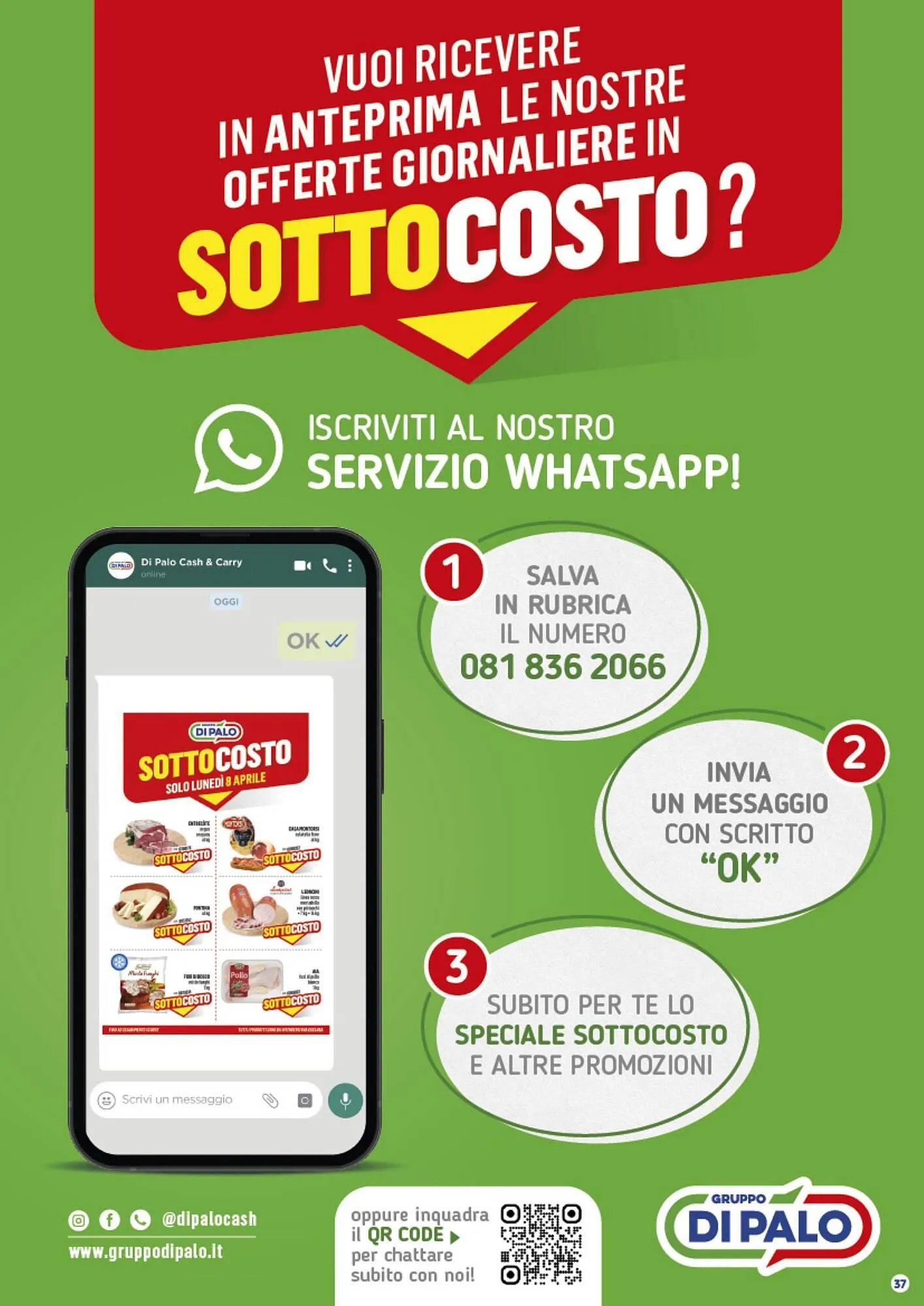 Volantino Gruppo di Palo da 28 agosto a 12 settembre di 2025 - Pagina del volantino 37