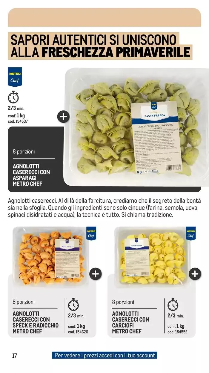 Catalogo pasta fresca da 2 ottobre a 30 settembre di 2025 - Pagina del volantino 17