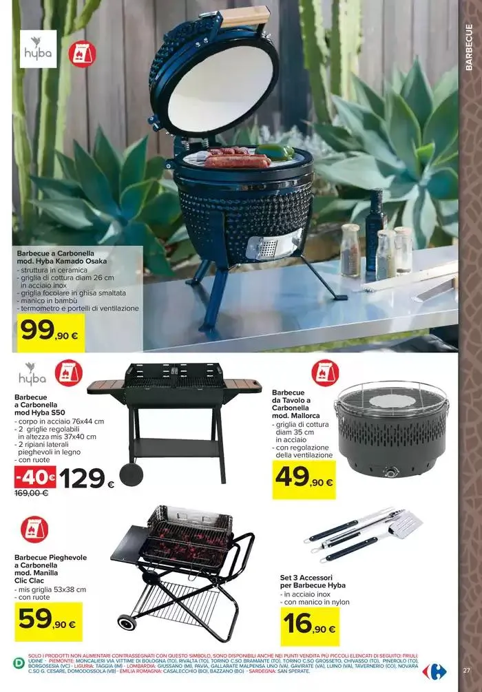 Stile e comfort all'aperto da 1 aprile a 30 aprile di 2025 - Pagina del volantino 27