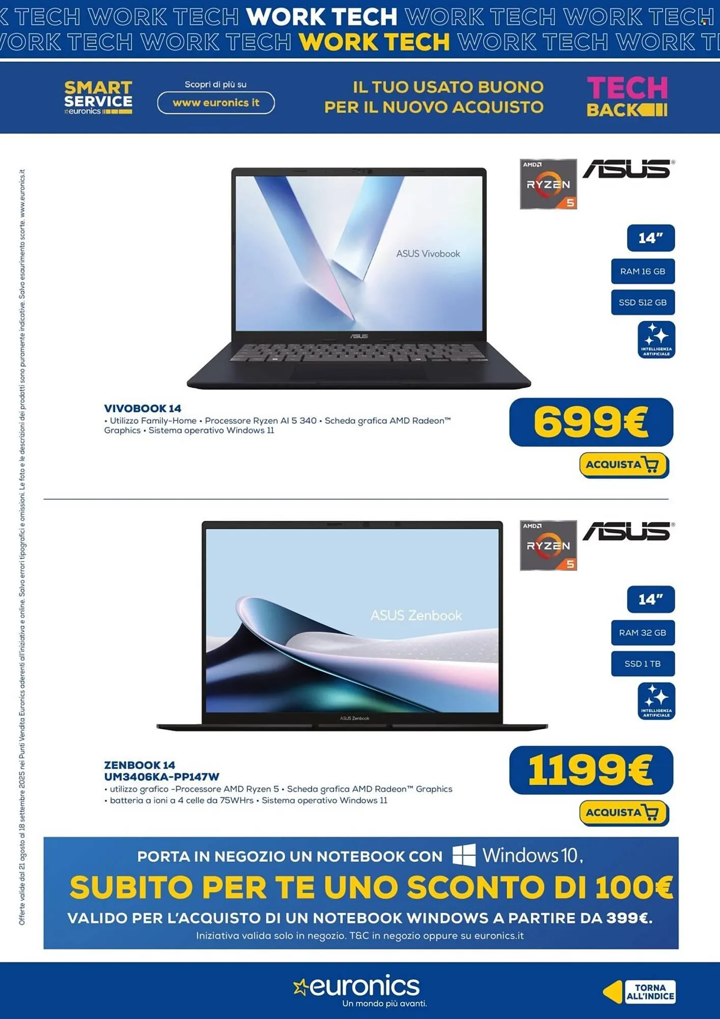 Volantino Euronics da 21 agosto a 18 settembre di 2025 - Pagina del volantino 5