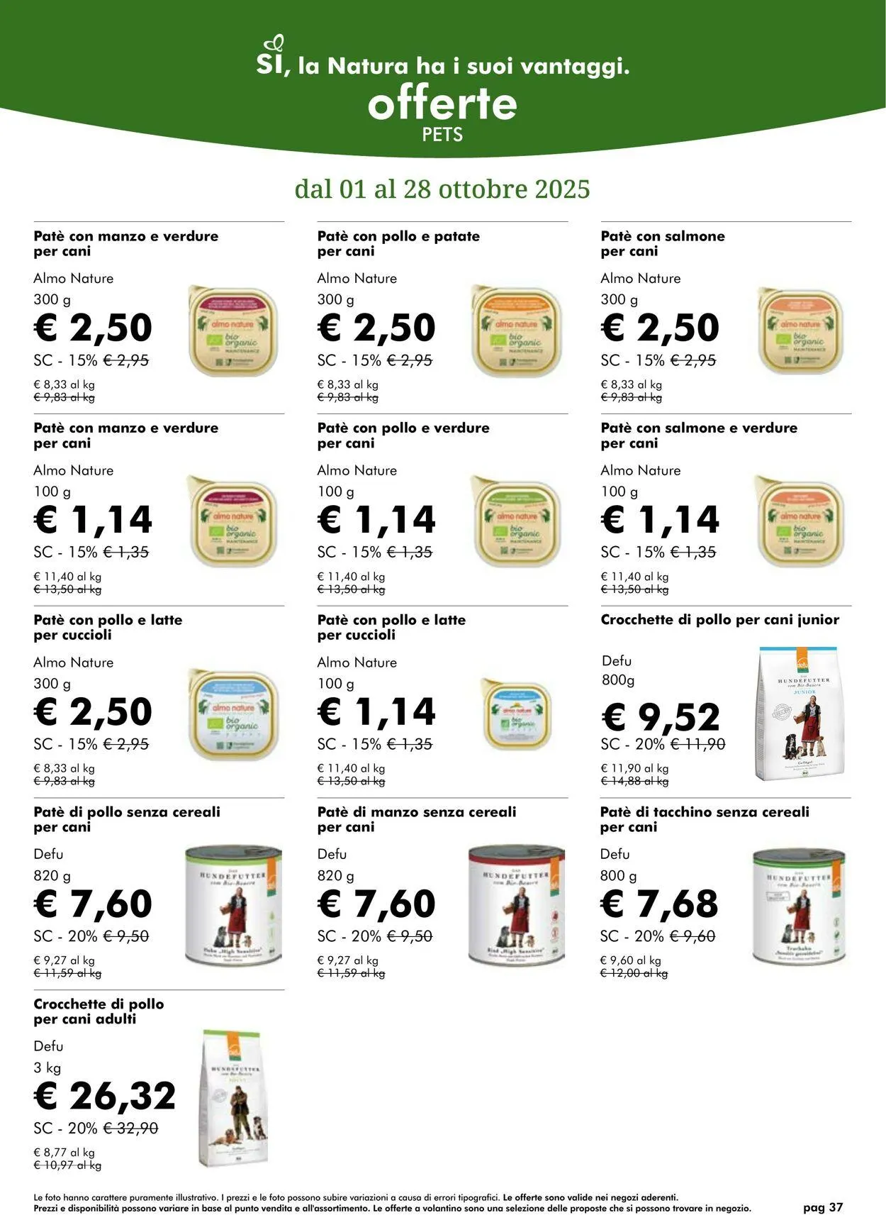 Natura Sì Volantino attuale da 4 dicembre a 18 dicembre di 2025 - Pagina del volantino 36