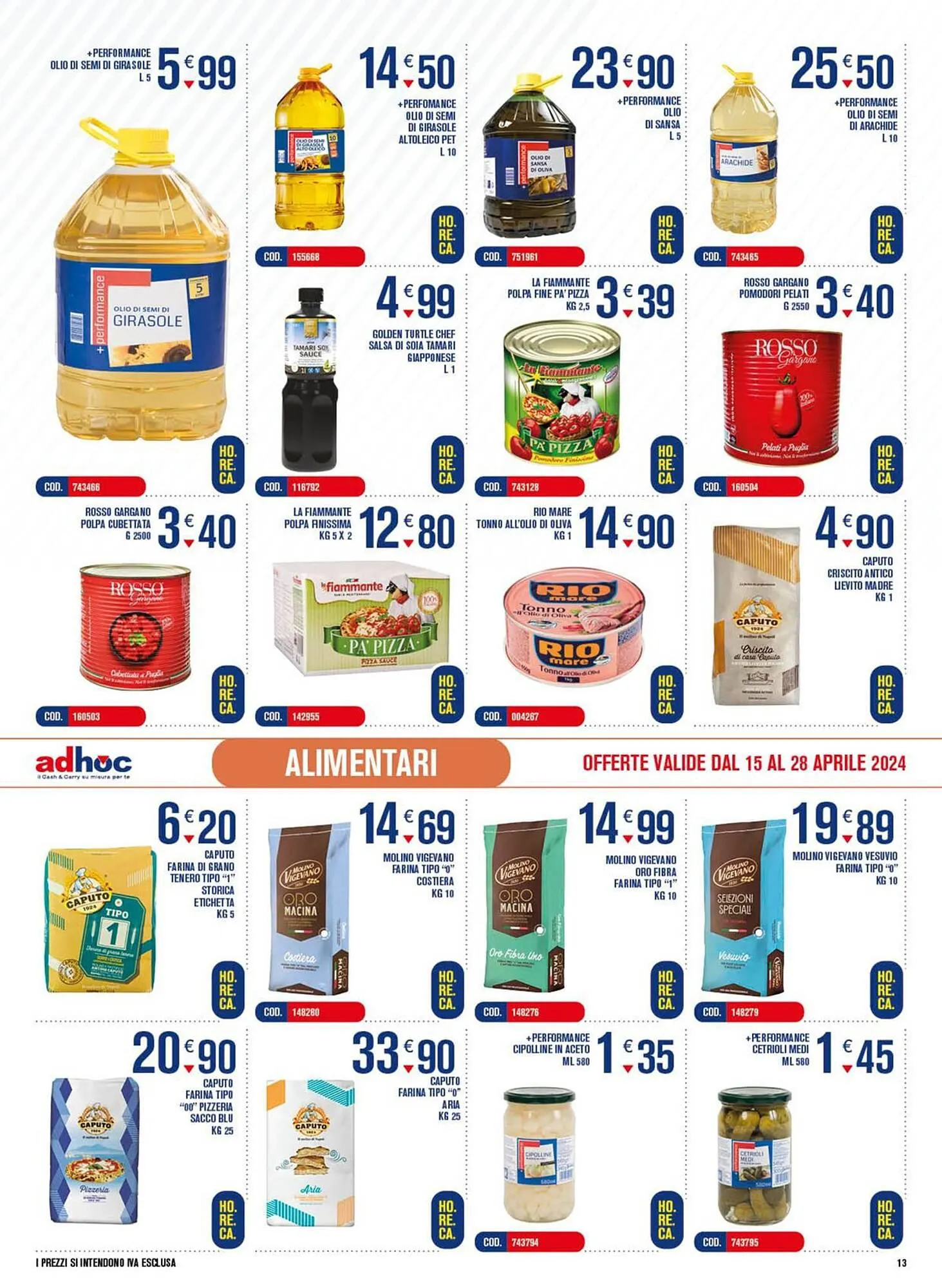 Volantino Adhoc da 15 aprile a 28 aprile di 2024 - Pagina del volantino 13