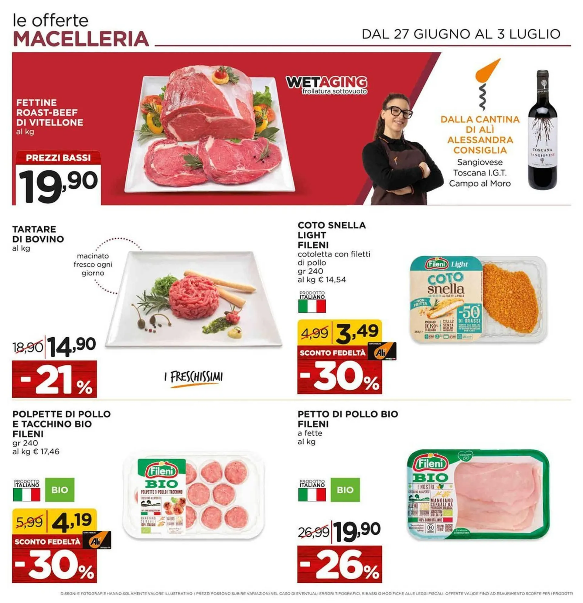 Volantino Alì Supermercati da 27 giugno a 10 luglio di 2024 - Pagina del volantino 8