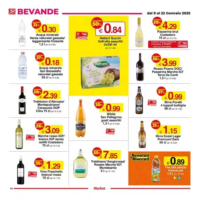 Sconti dal 25% al 50% da 9 gennaio a 22 gennaio di 2025 - Pagina del volantino 14
