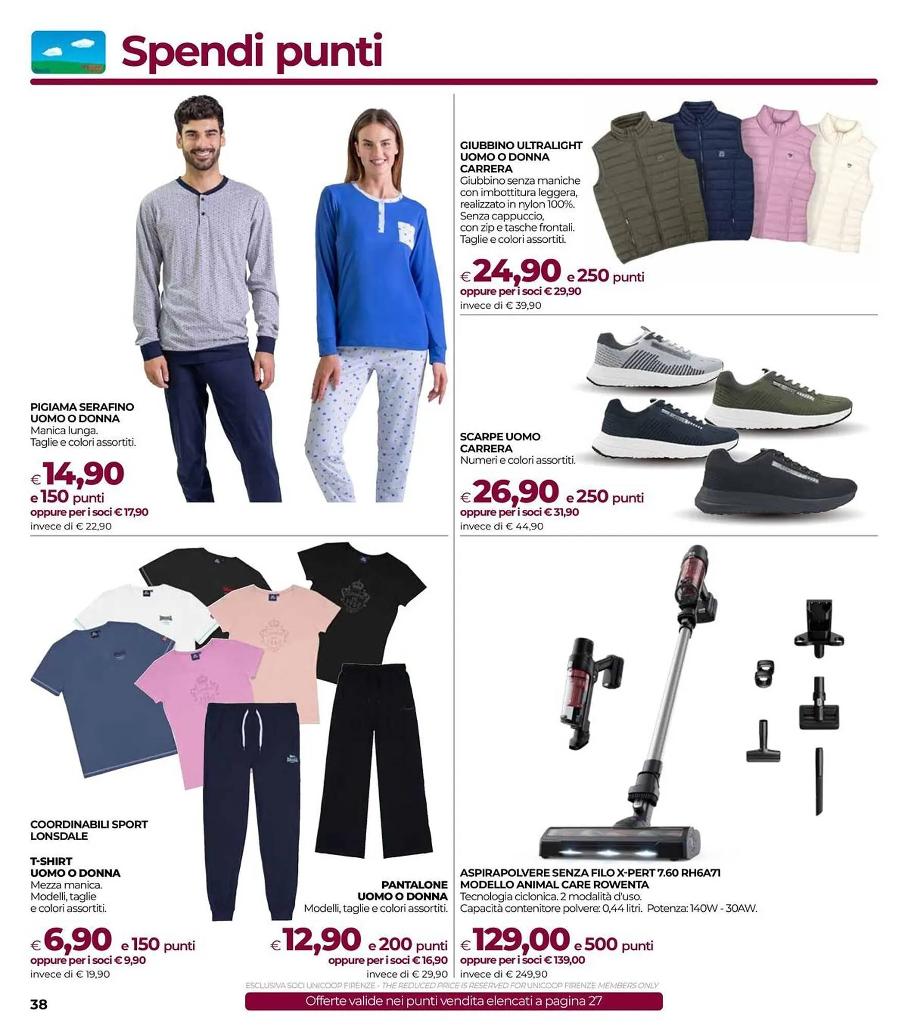 Volantino Unicoop da 12 marzo a 25 marzo di 2026 - Pagina del volantino 38