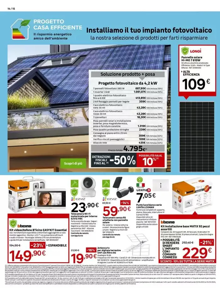 Nuova apertura di Leroy Merlin a Salerno! da 2 aprile a 5 maggio di 2025 - Pagina del volantino 18