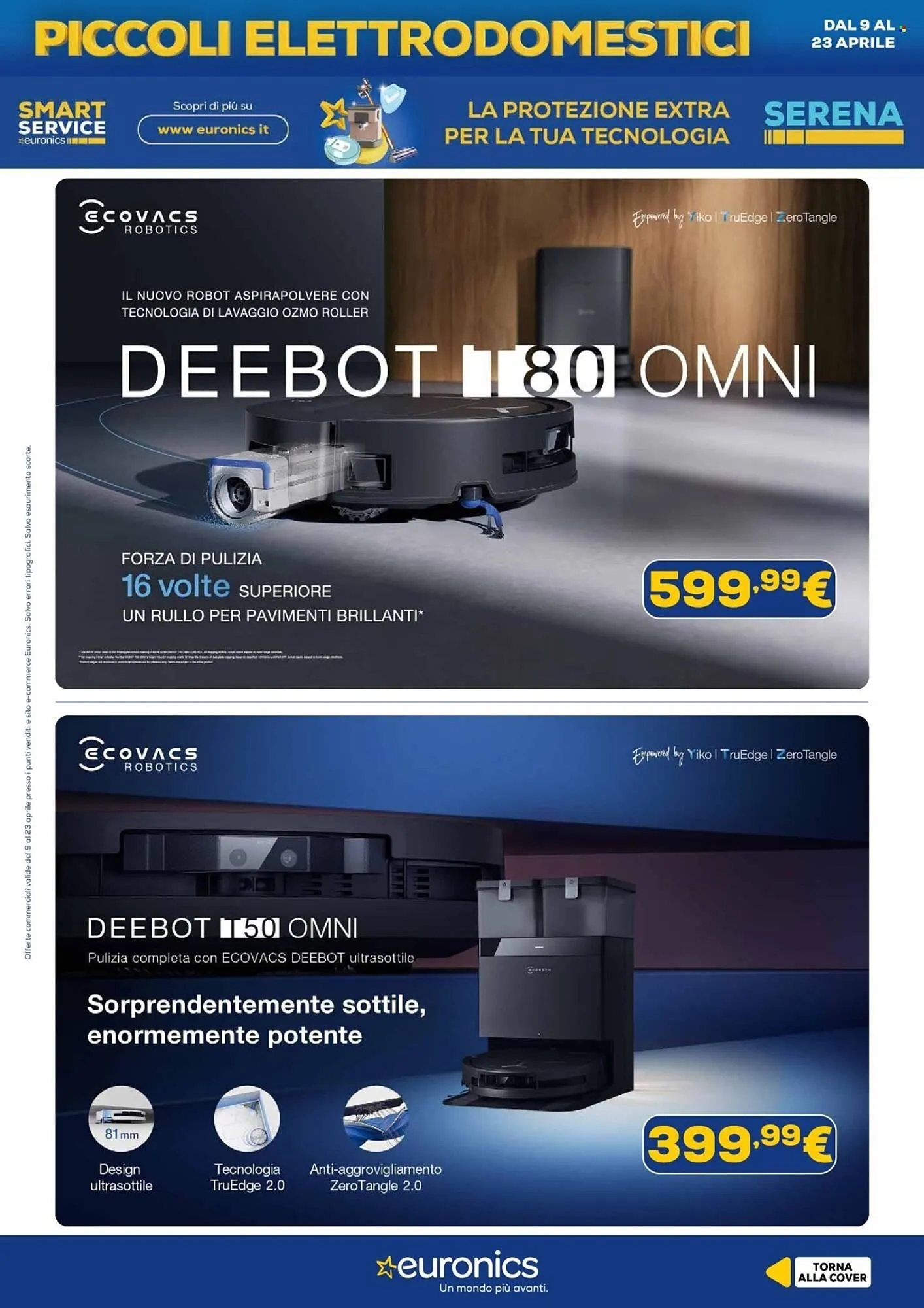 Volantino Euronics da 9 aprile a 23 aprile di 2026 - Pagina del volantino 17