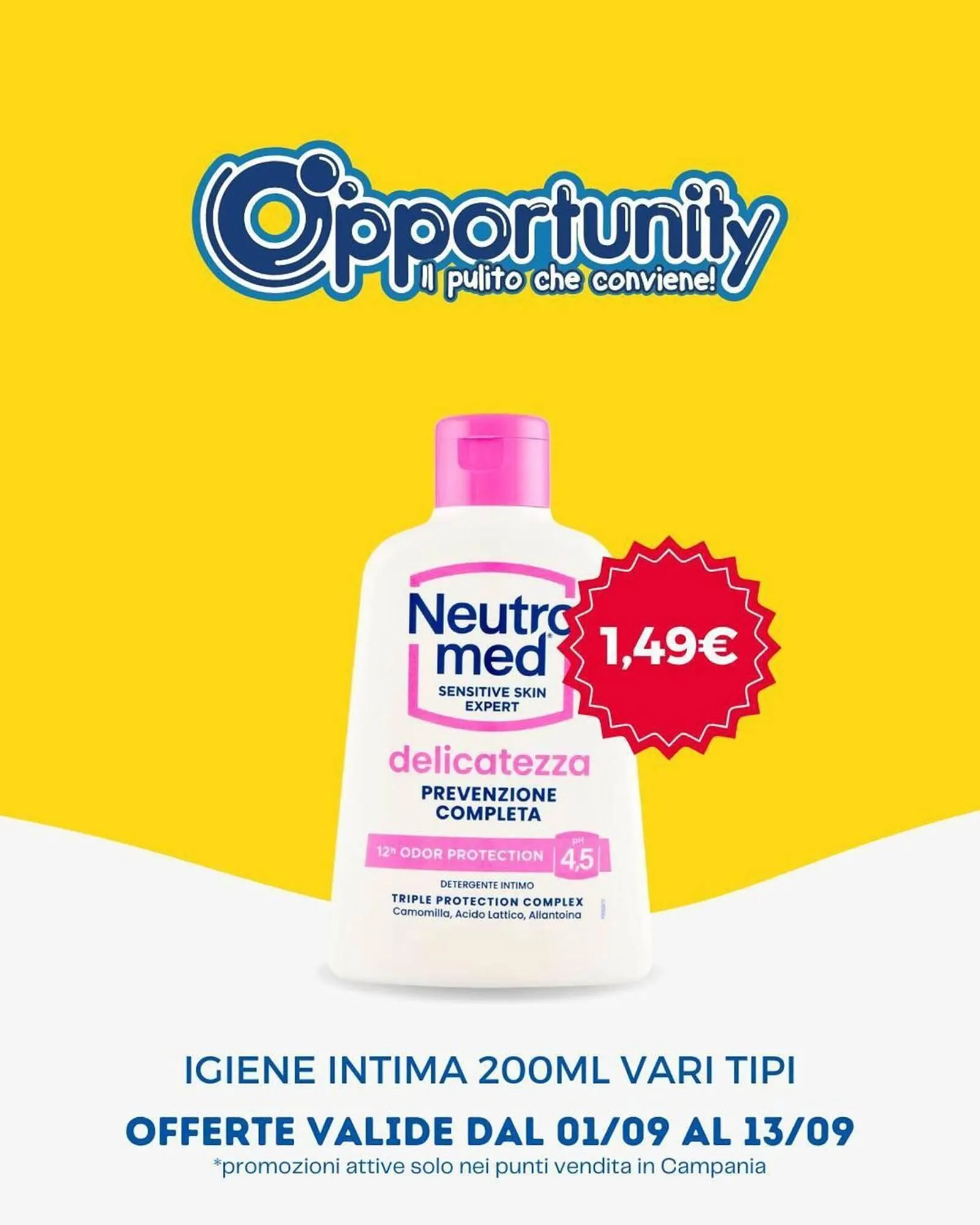 volantino Opportunity Shop da 2 settembre a 13 settembre di 2025 - Pagina del volantino 1