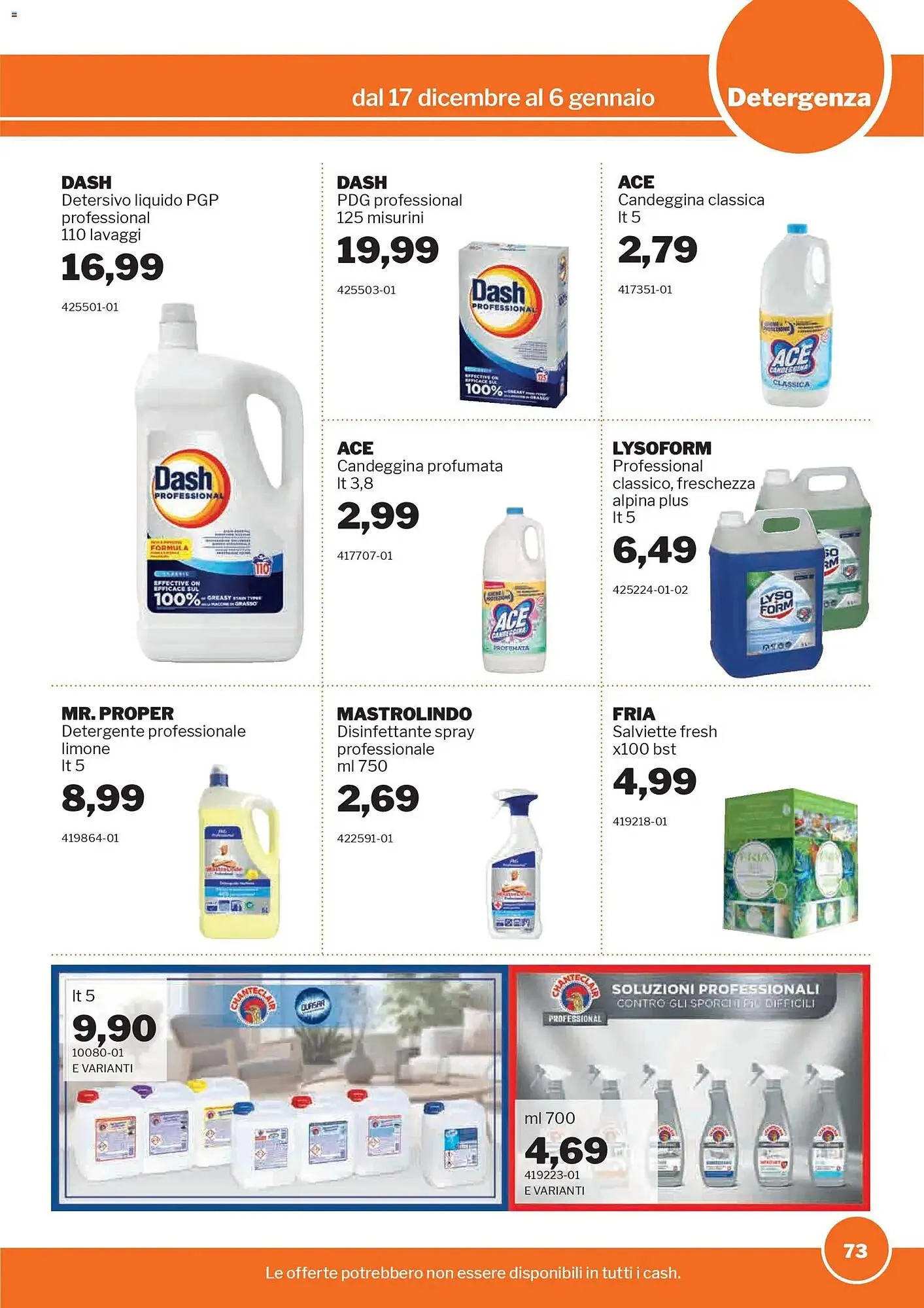 Volantino GrosMarket da 17 dicembre a 6 gennaio di 2026 - Pagina del volantino 73