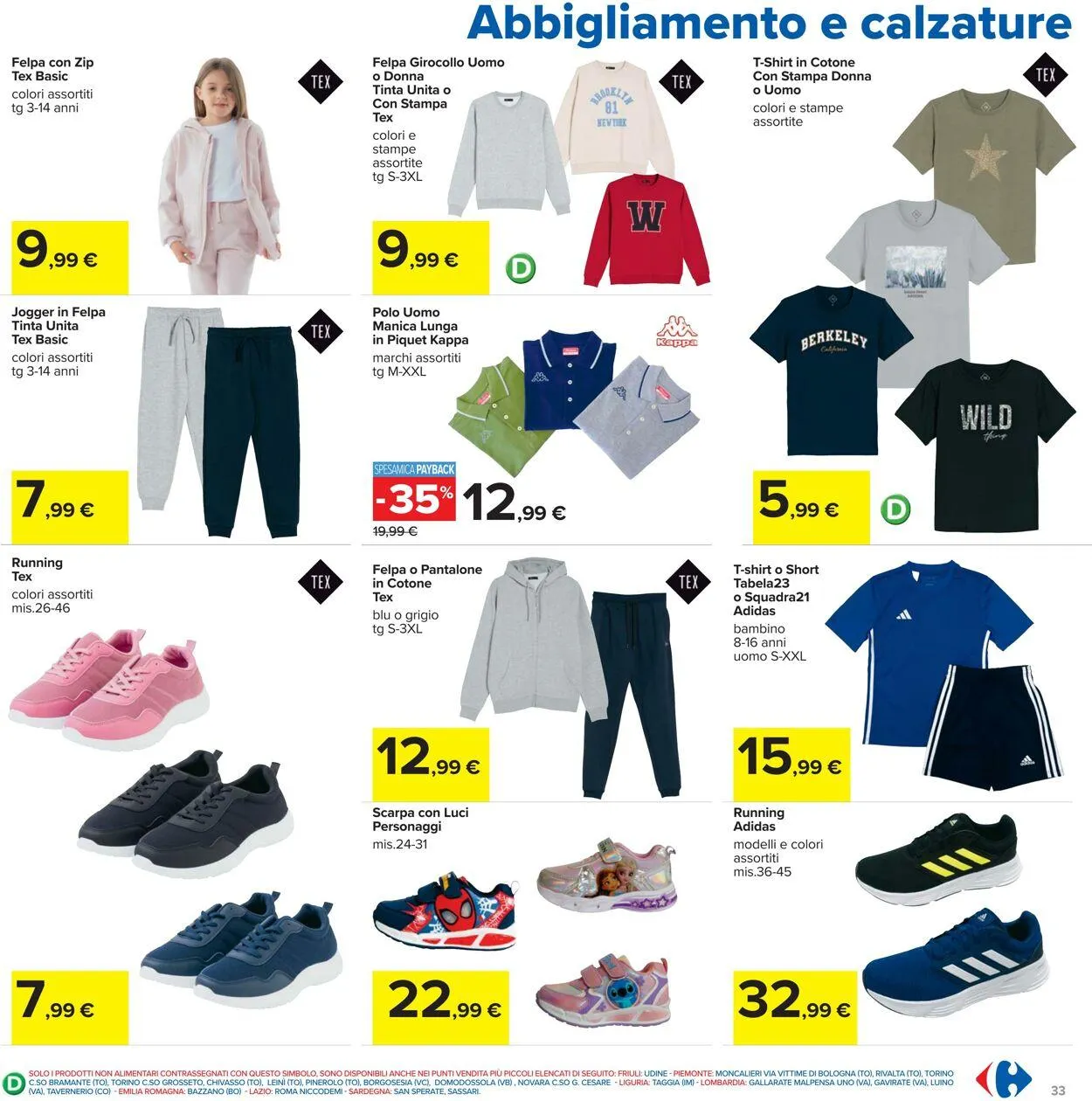 Carrefour Volantino attuale da 21 agosto a 4 settembre di 2025 - Pagina del volantino 33