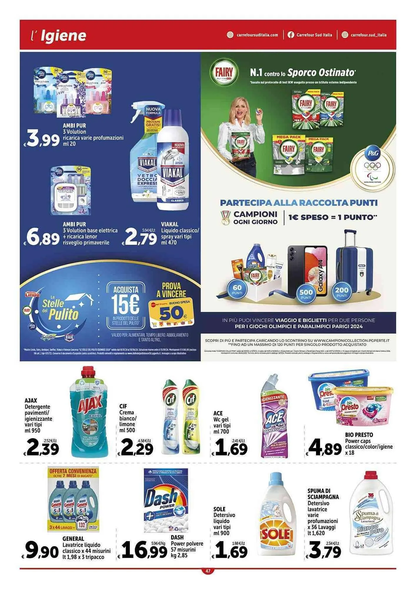 Volantino Carrefour Market da 11 aprile a 20 aprile di 2024 - Pagina del volantino 47