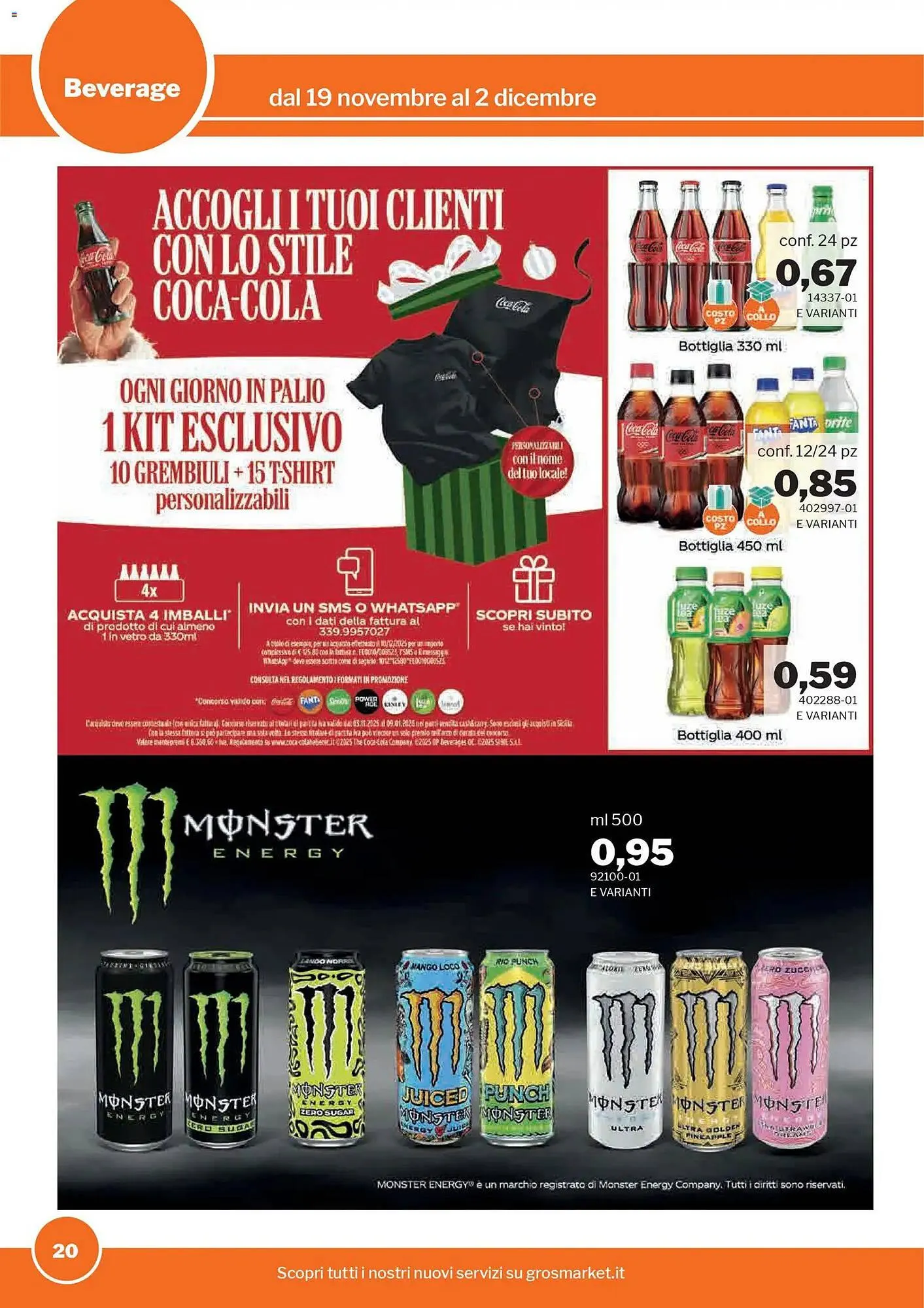 Volantino GrosMarket da 19 novembre a 2 dicembre di 2025 - Pagina del volantino 20