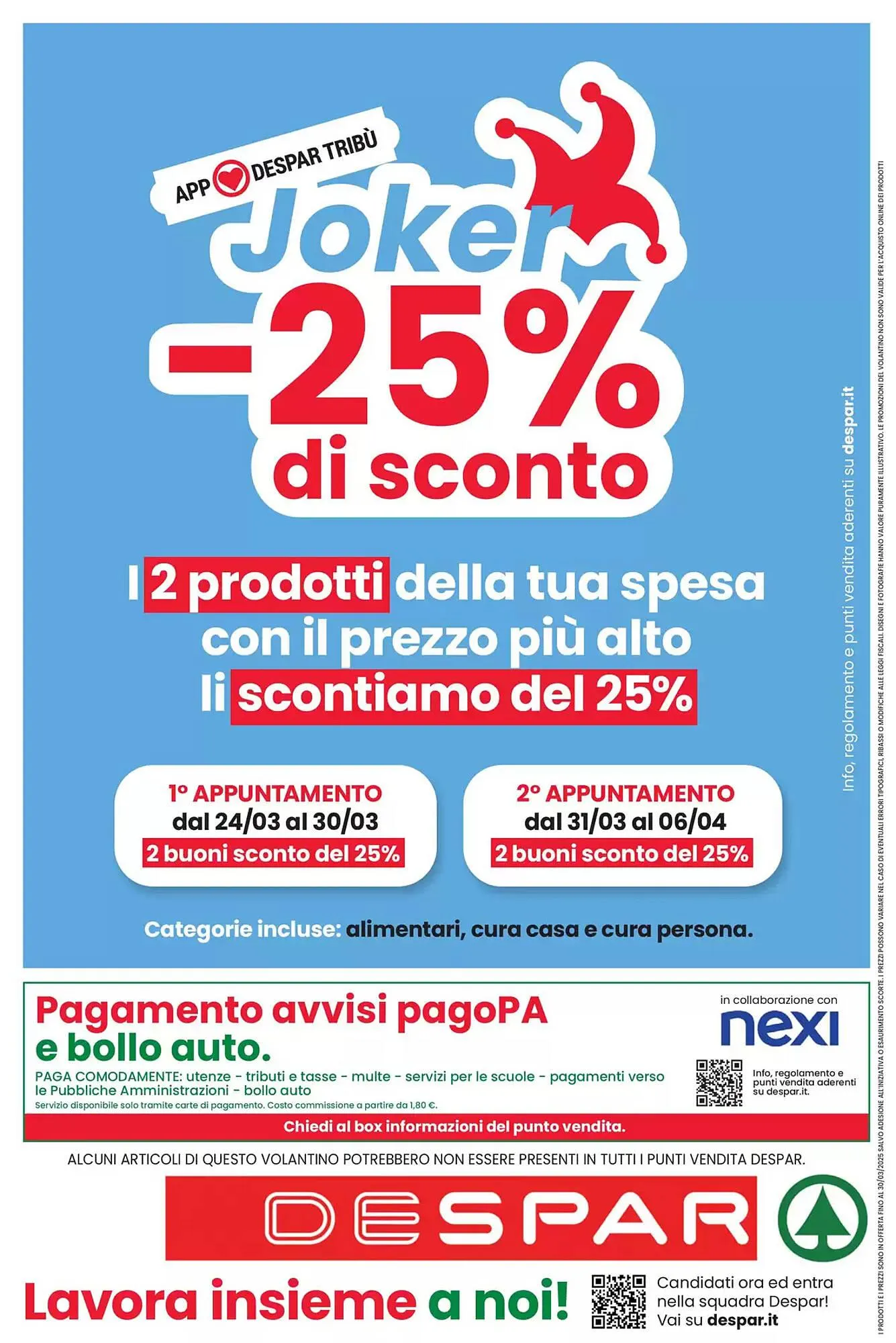 Volantino Despar da 20 marzo a 30 marzo di 2025 - Pagina del volantino 20