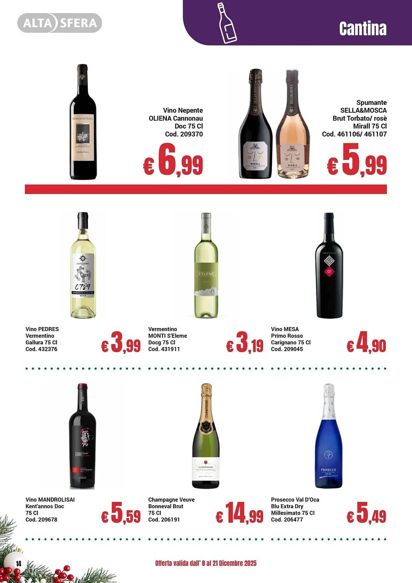 Volantino Centro Cash da 8 dicembre a 21 dicembre di 2025 - Pagina del volantino 14