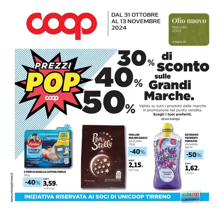 Prezzi pop da 31 ottobre a 13 novembre di 2024 - Pagina del volantino 1