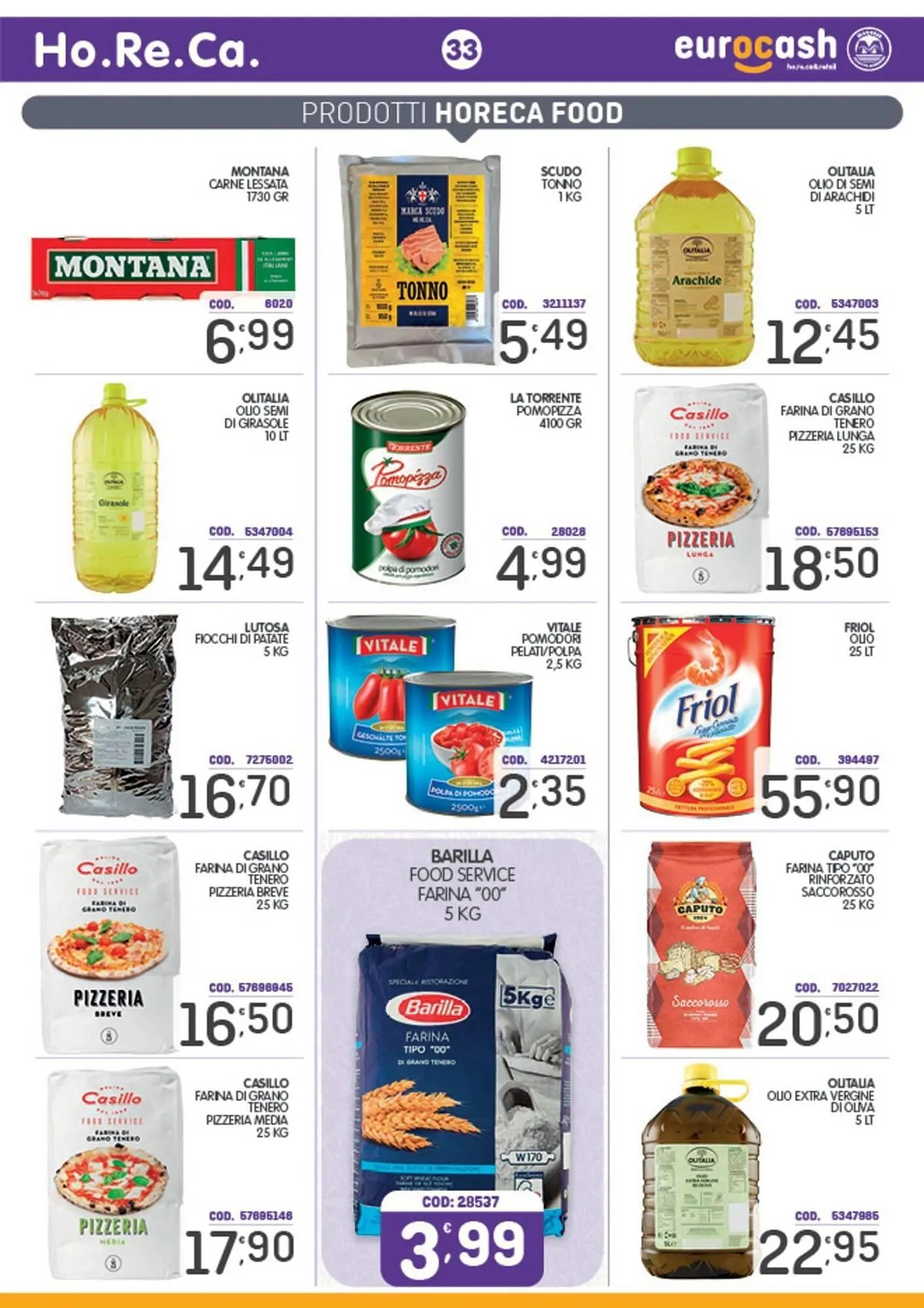 Volantino Eurocash da 29 settembre a 12 ottobre di 2025 - Pagina del volantino 33