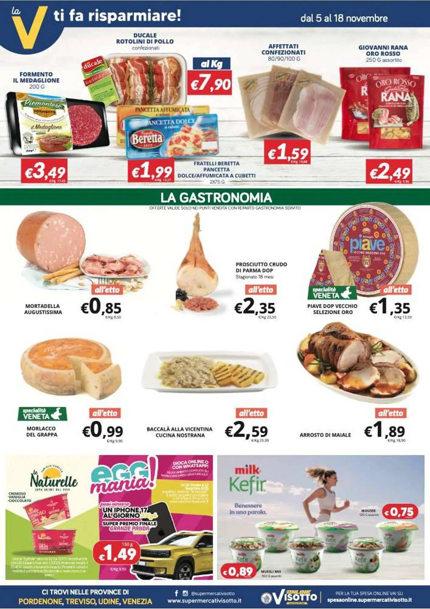 Volantino Supermercati Visotto da 5 novembre a 16 novembre di 2025 - Pagina del volantino 3