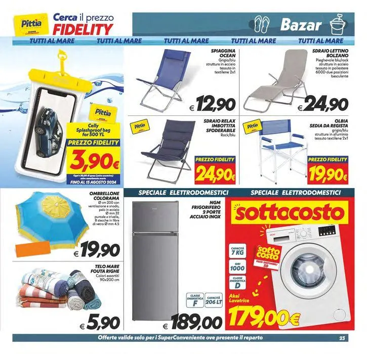 Sottocosto da 25 giugno a 3 luglio di 2024 - Pagina del volantino 23