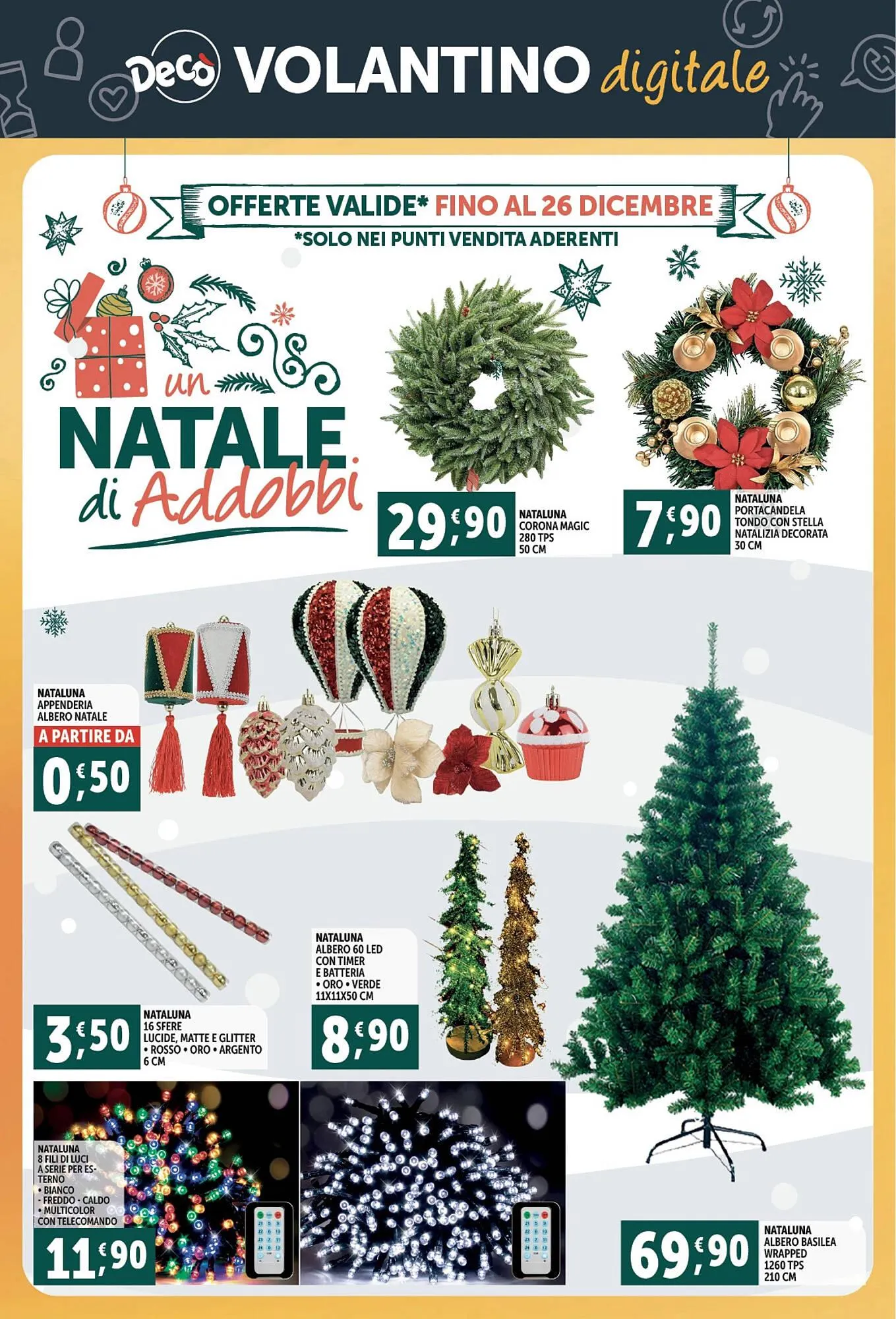 Volantino Deco Supermercati da 2 dicembre a 14 dicembre di 2025 - Pagina del volantino 52