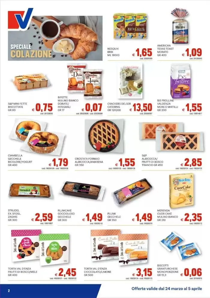 Guida alle offerte da 24 marzo a 5 aprile di 2025 - Pagina del volantino 2