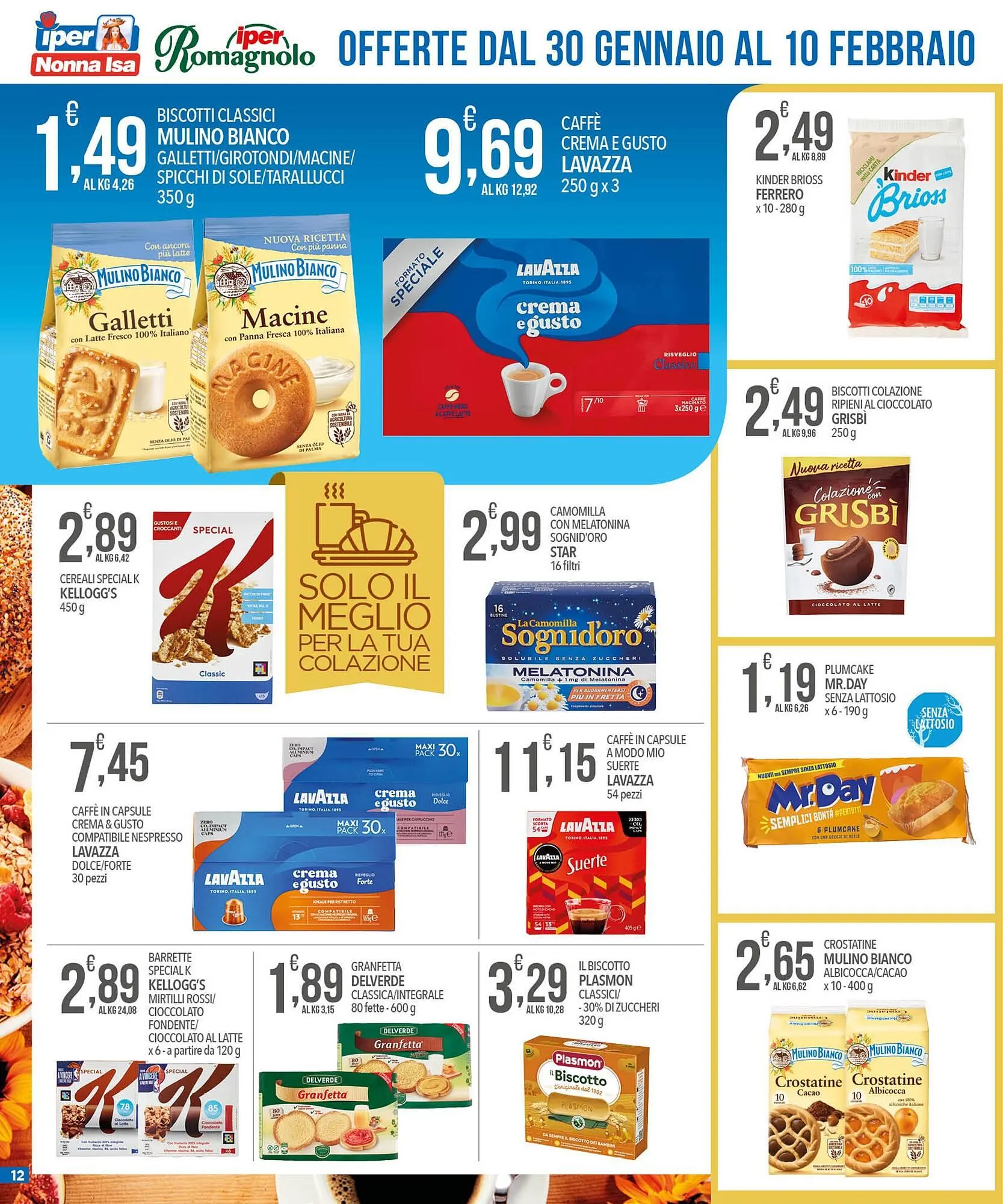 Volantino Iper Romagnolo da 30 gennaio a 10 febbraio di 2025 - Pagina del volantino 12