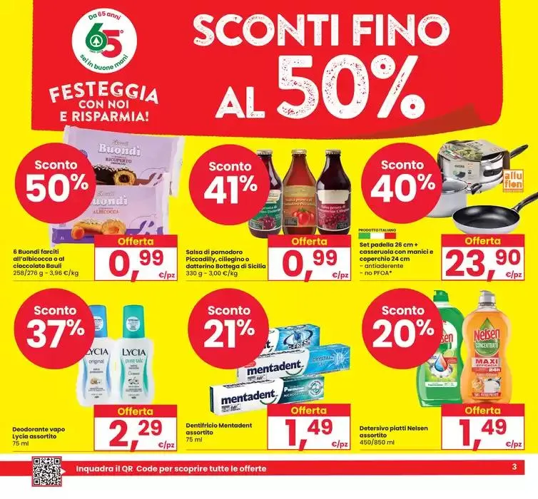 Sconti fino al 50% da 28 aprile a 14 maggio di 2025 - Pagina del volantino 3