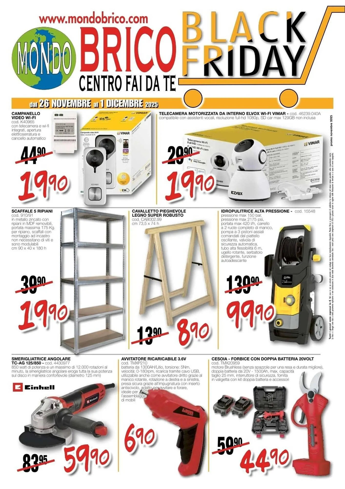 Volantino Mondo Brico da 26 novembre a 1 dicembre di 2025 - Pagina del volantino 4