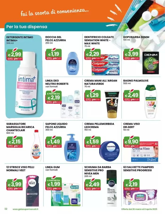 Gran risparmio da 26 marzo a 8 aprile di 2025 - Pagina del volantino 22