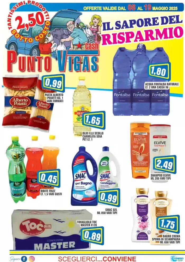 Il sapore di risparmio da 8 maggio a 19 maggio di 2025 - Pagina del volantino 1