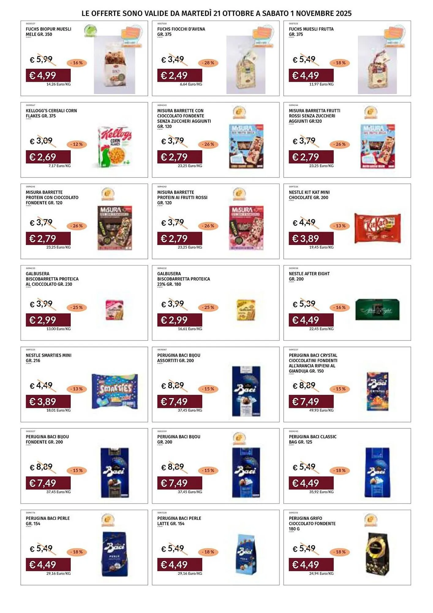 Volantino Prezzemolo e Vitale da 21 ottobre a 1 novembre di 2025 - Pagina del volantino 17