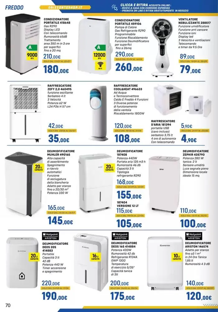 Estate 2025 da 20 maggio a 31 ottobre di 2025 - Pagina del volantino 70