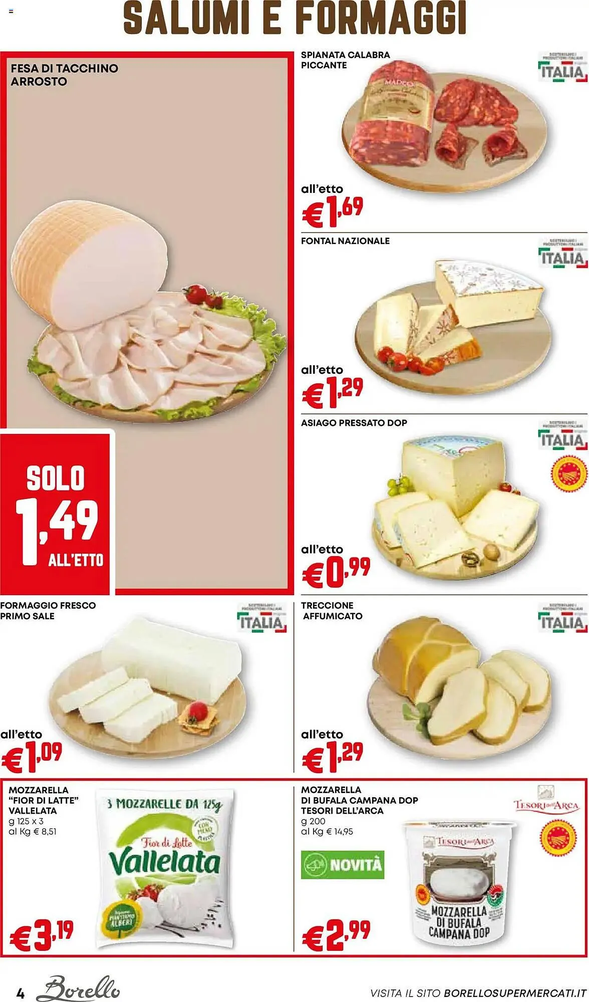 Volantino Borello Supermercati da 24 luglio a 6 agosto di 2025 - Pagina del volantino 4