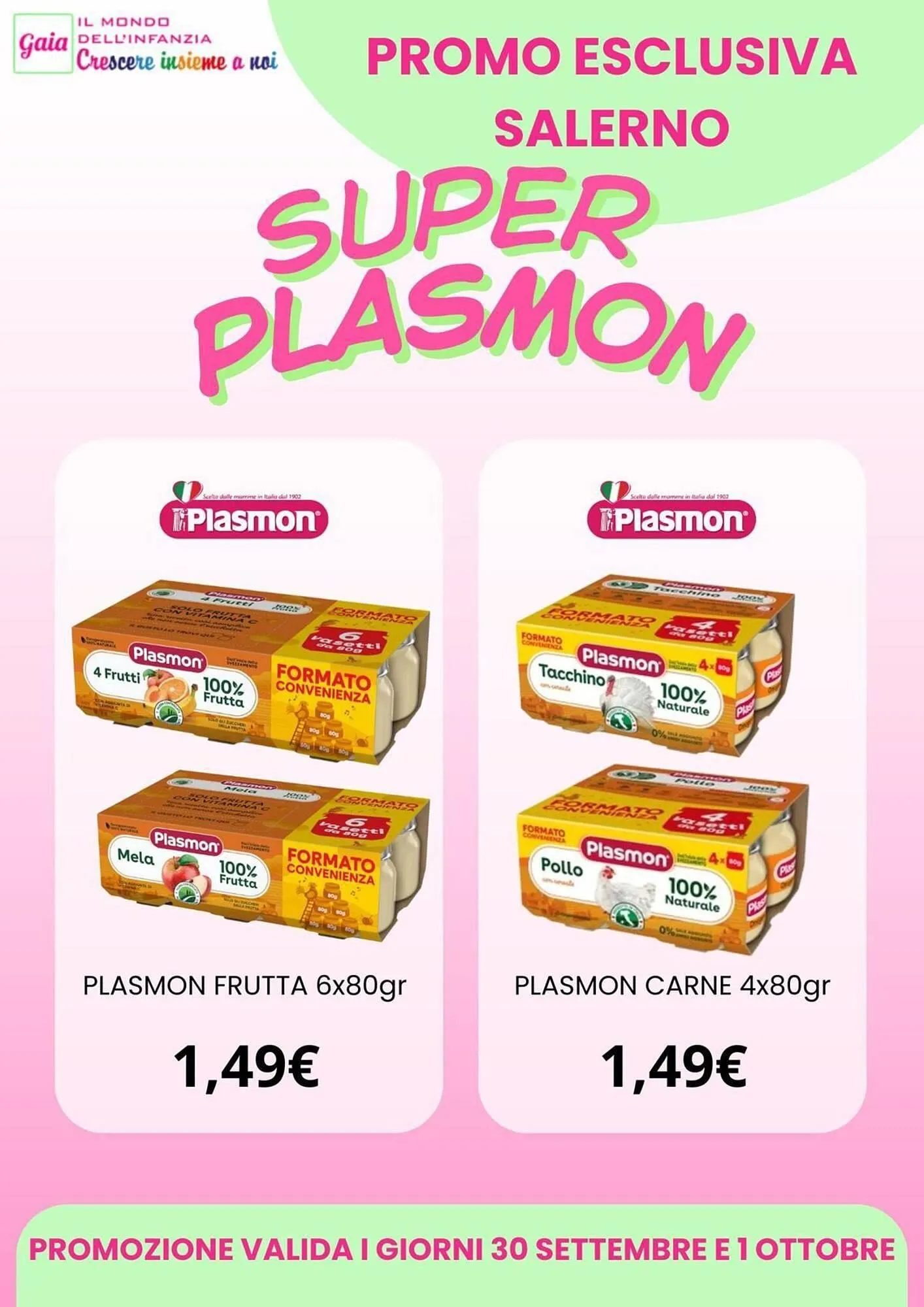 Volantino Sanitaria Gaia da 30 settembre a 1 ottobre di 2025 - Pagina del volantino 2