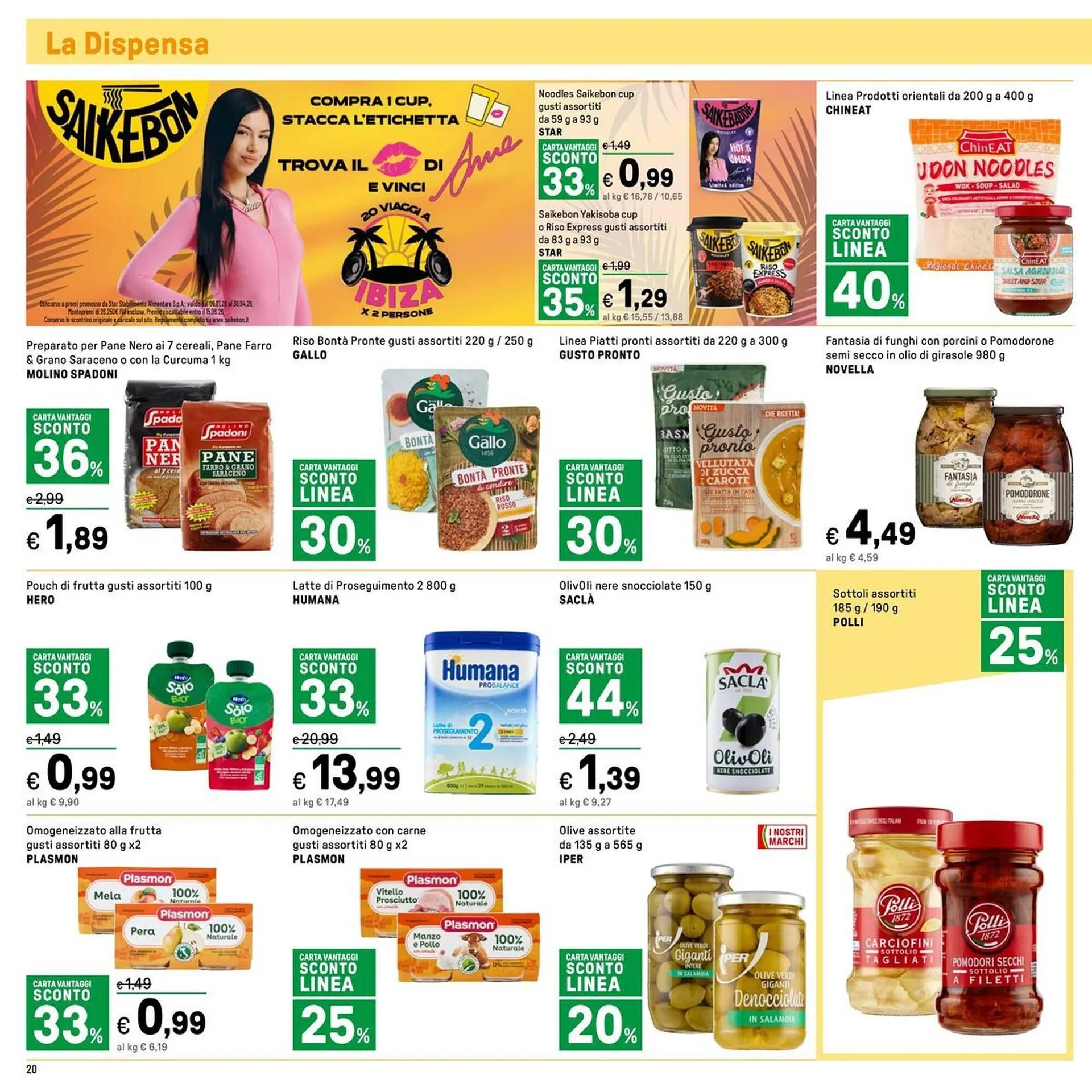 Volantino Iper La Grande da 16 aprile a 26 aprile di 2026 - Pagina del volantino 20