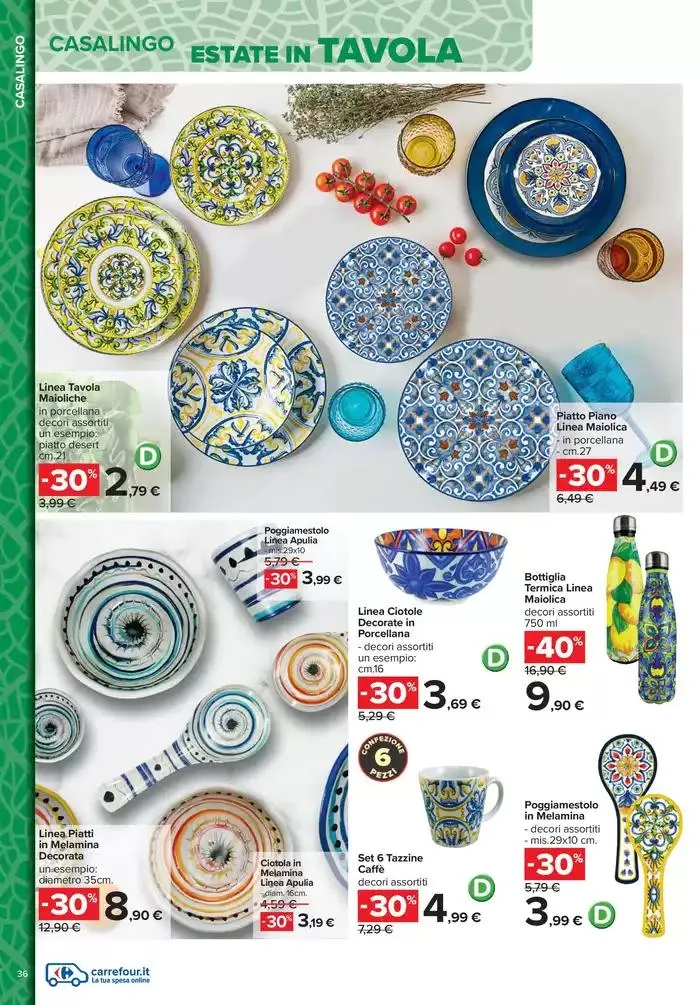 Stile e comfort all'aperto da 1 aprile a 30 aprile di 2025 - Pagina del volantino 36