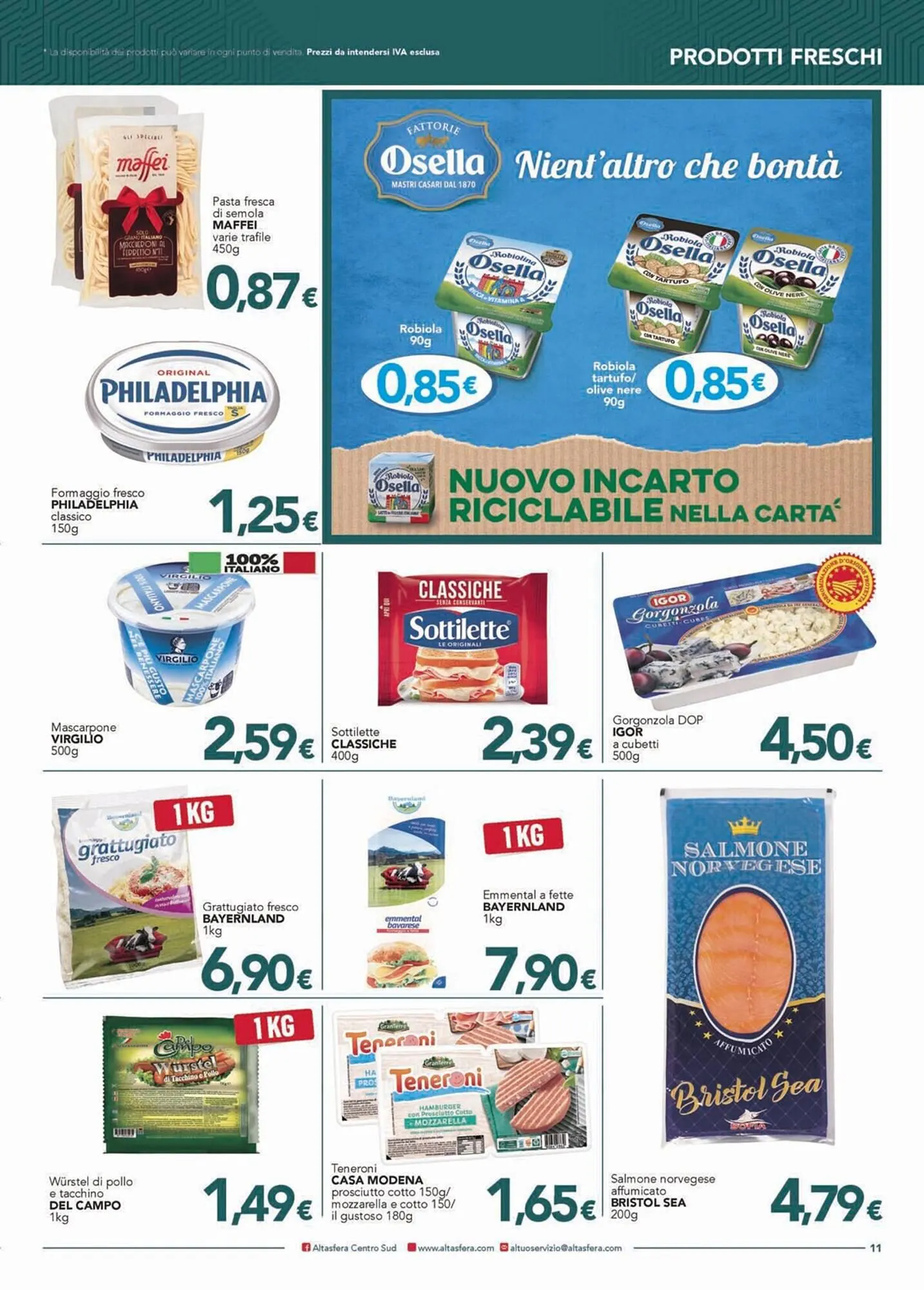 Volantino Altasfera da 27 settembre a 10 ottobre di 2023 - Pagina del volantino 11