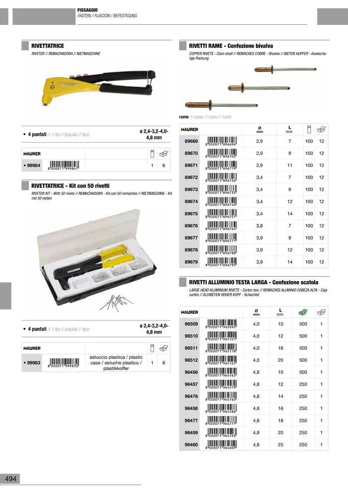 Catalogo Generale da 10 gennaio a 13 maggio di 2025 - Pagina del volantino 495