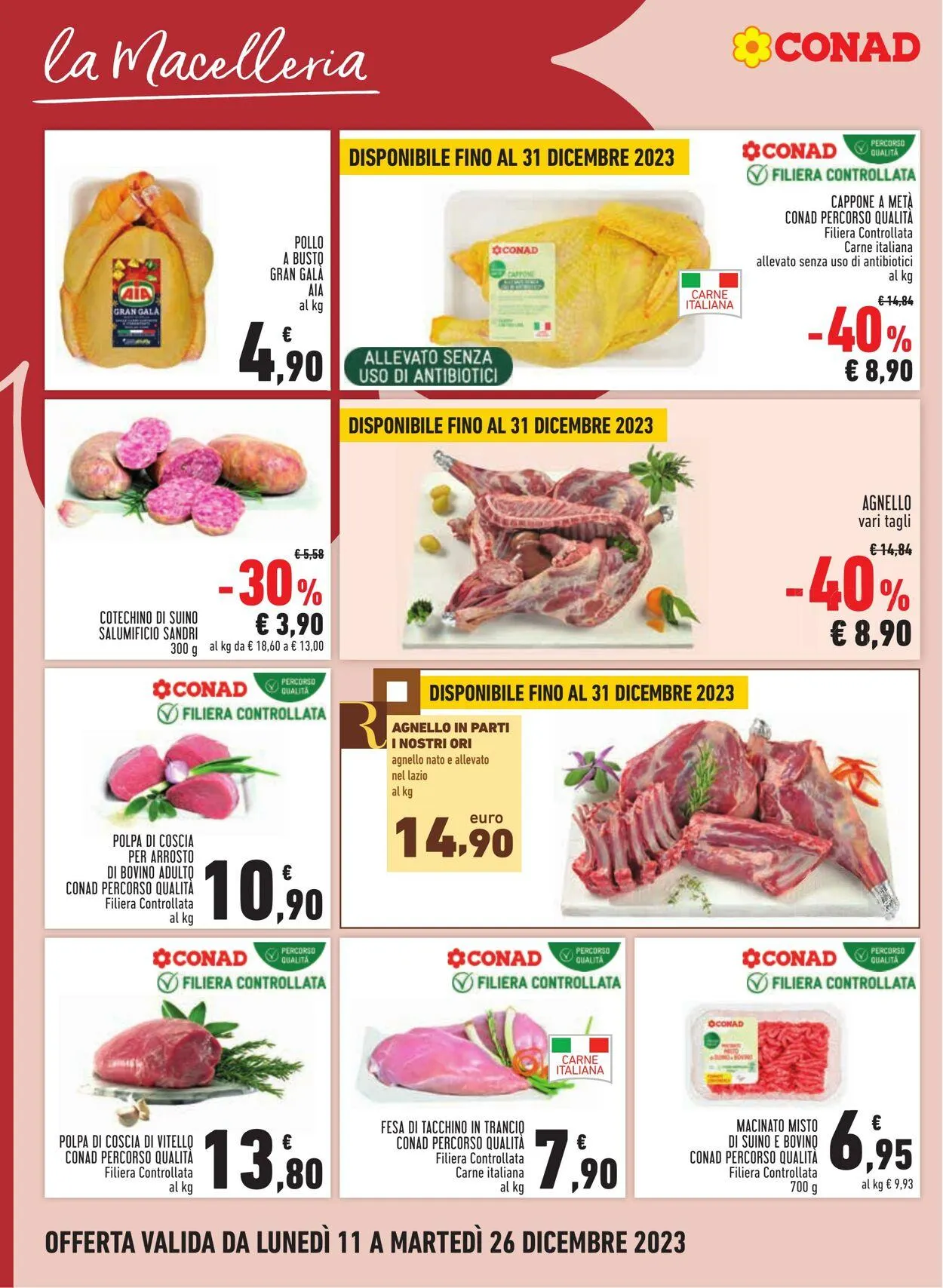 Conad - Margherita - Roma Volantino attuale da 11 dicembre a 26 dicembre di 2023 - Pagina del volantino 10