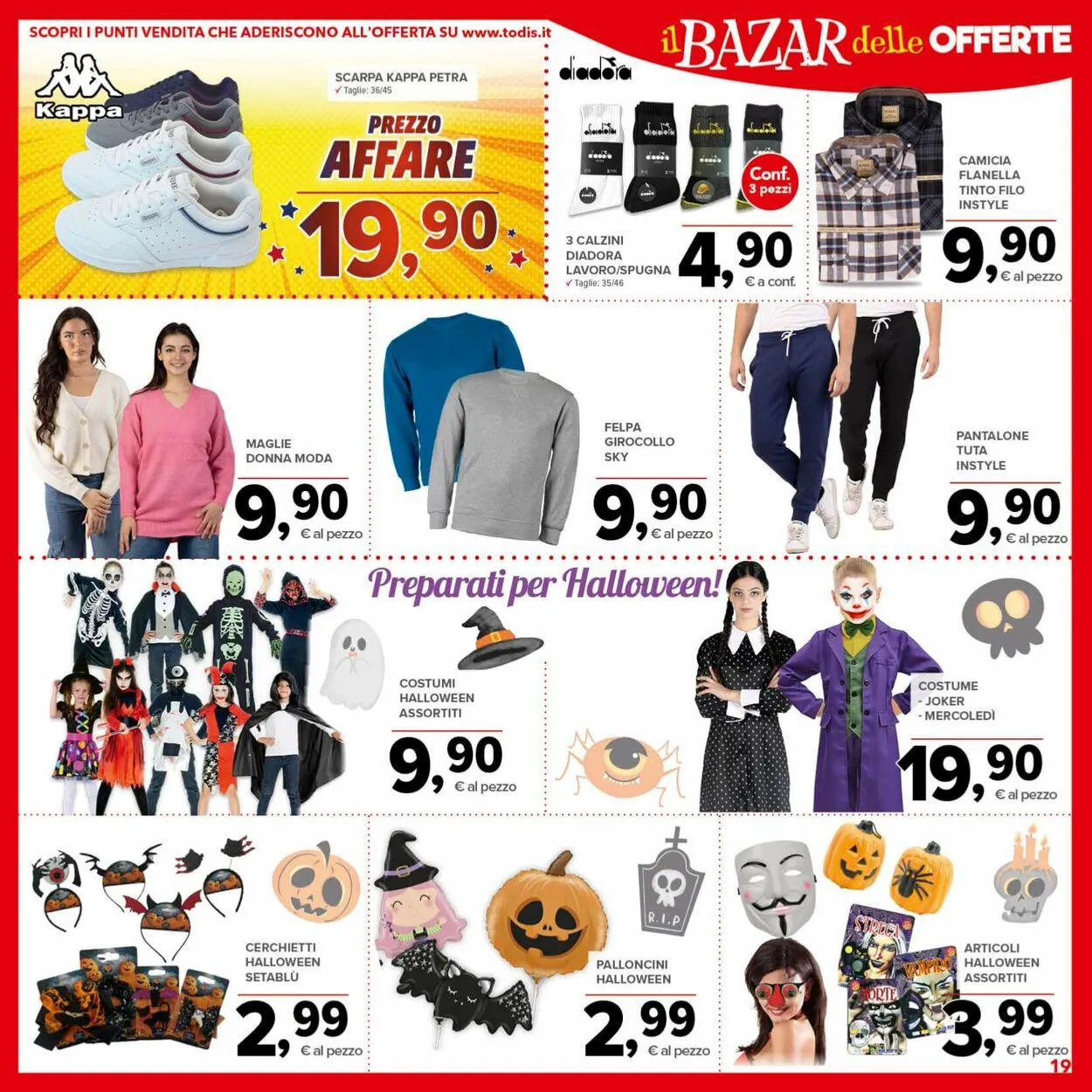 Todis Volantino attuale da 15 novembre a 29 novembre di 2023 - Pagina del volantino 19