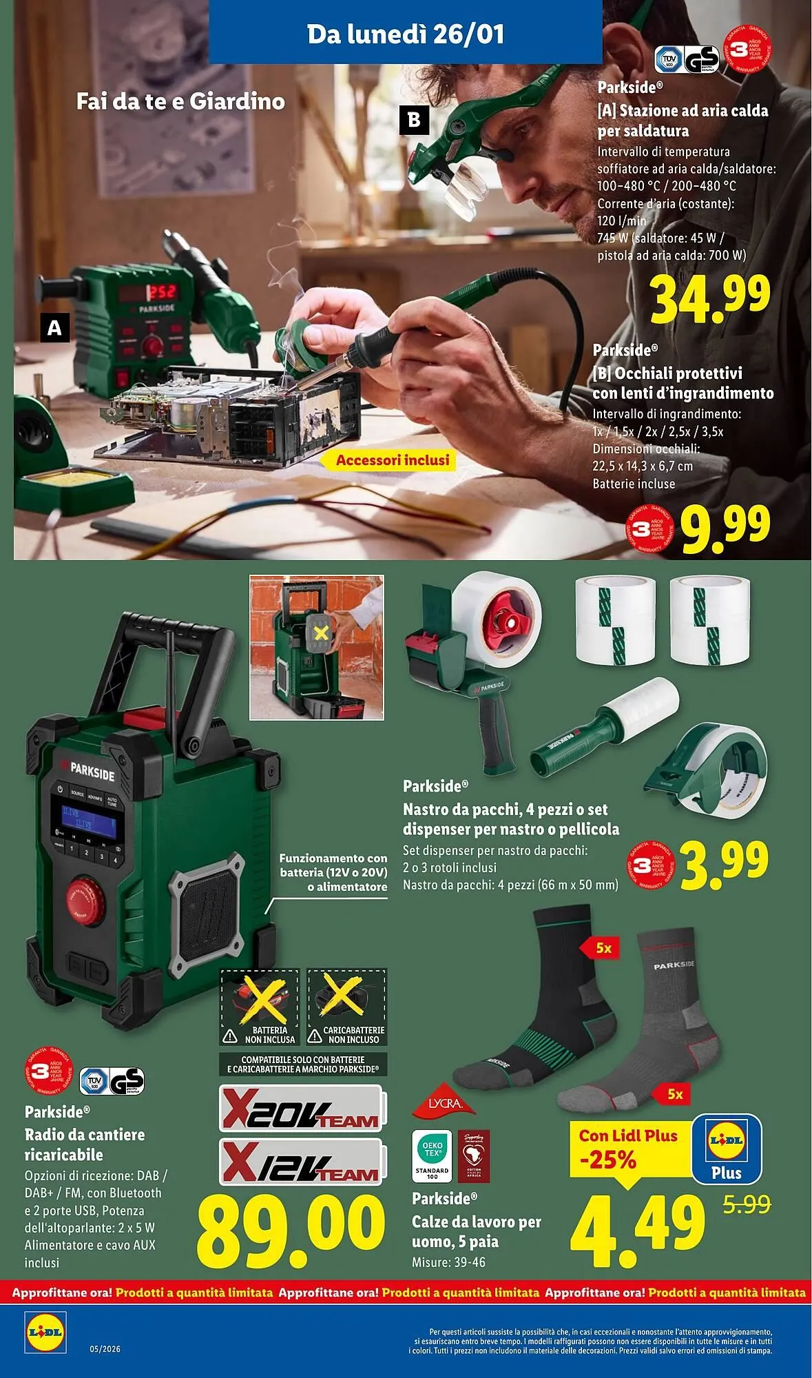 Volantino Lidl da 26 gennaio a 1 febbraio di 2026 - Pagina del volantino 32