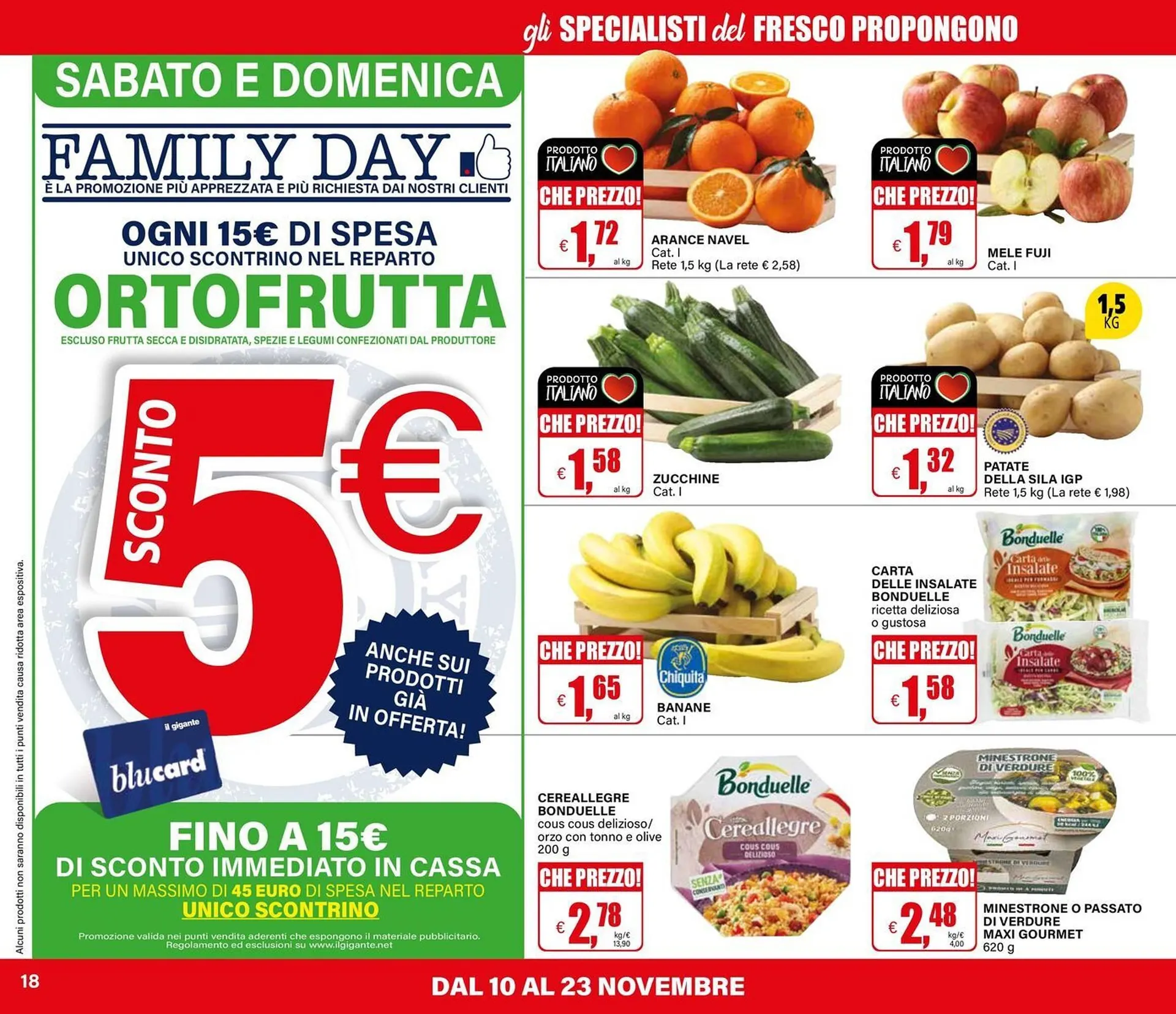 Volantino Il Gigante da 10 novembre a 23 novembre di 2025 - Pagina del volantino 18
