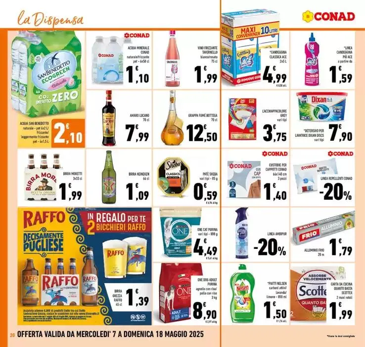 BIS Prendi 2, Paghi 1 da 7 maggio a 18 maggio di 2025 - Pagina del volantino 20