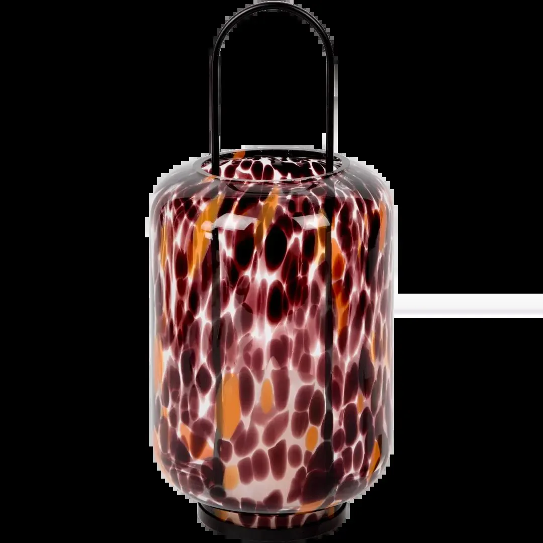 Lanterna a LED in vetro