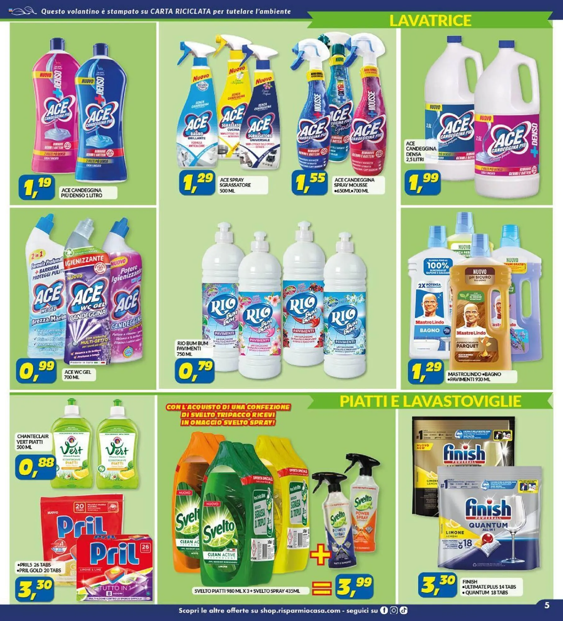 Volantino Risparmio Casa da 4 gennaio a 21 gennaio di 2024 - Pagina del volantino 5