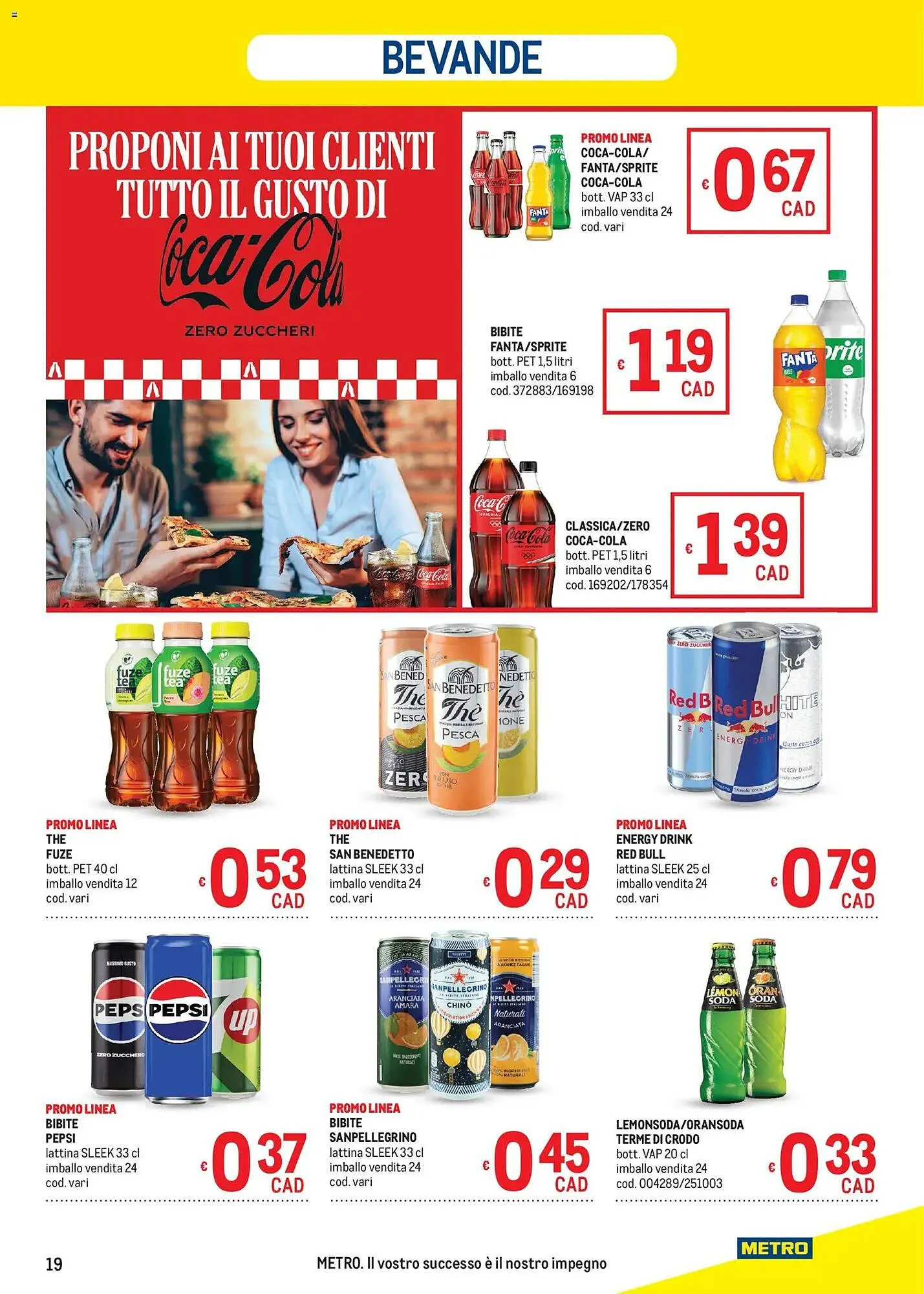 Volantino Metro da 19 marzo a 1 aprile di 2026 - Pagina del volantino 19