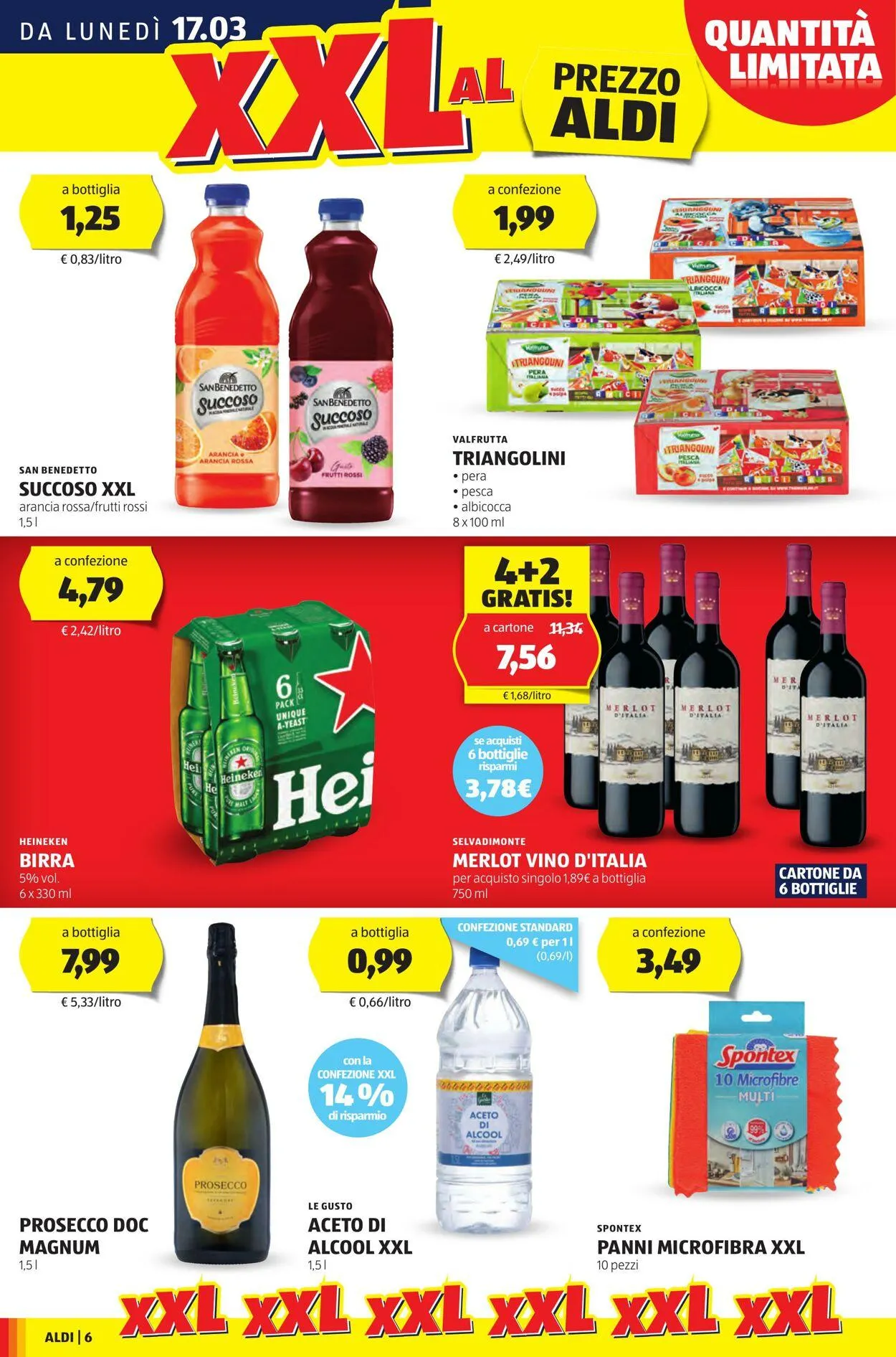 Aldi Volantino attuale da 17 marzo a 23 marzo di 2025 - Pagina del volantino 6